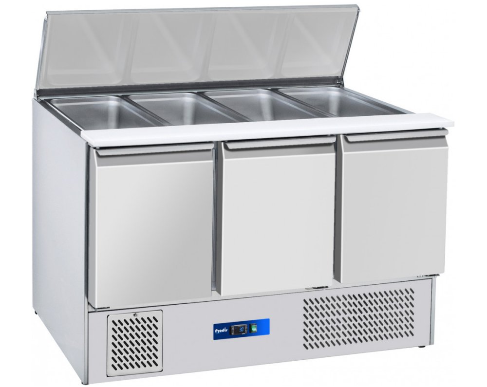 Prodis EC-3SALAD 3 Door Saladette Counter W1365mm