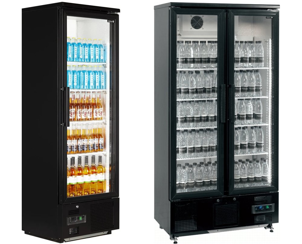 Elstar Upright Back Bar Coolers EM300, EM500