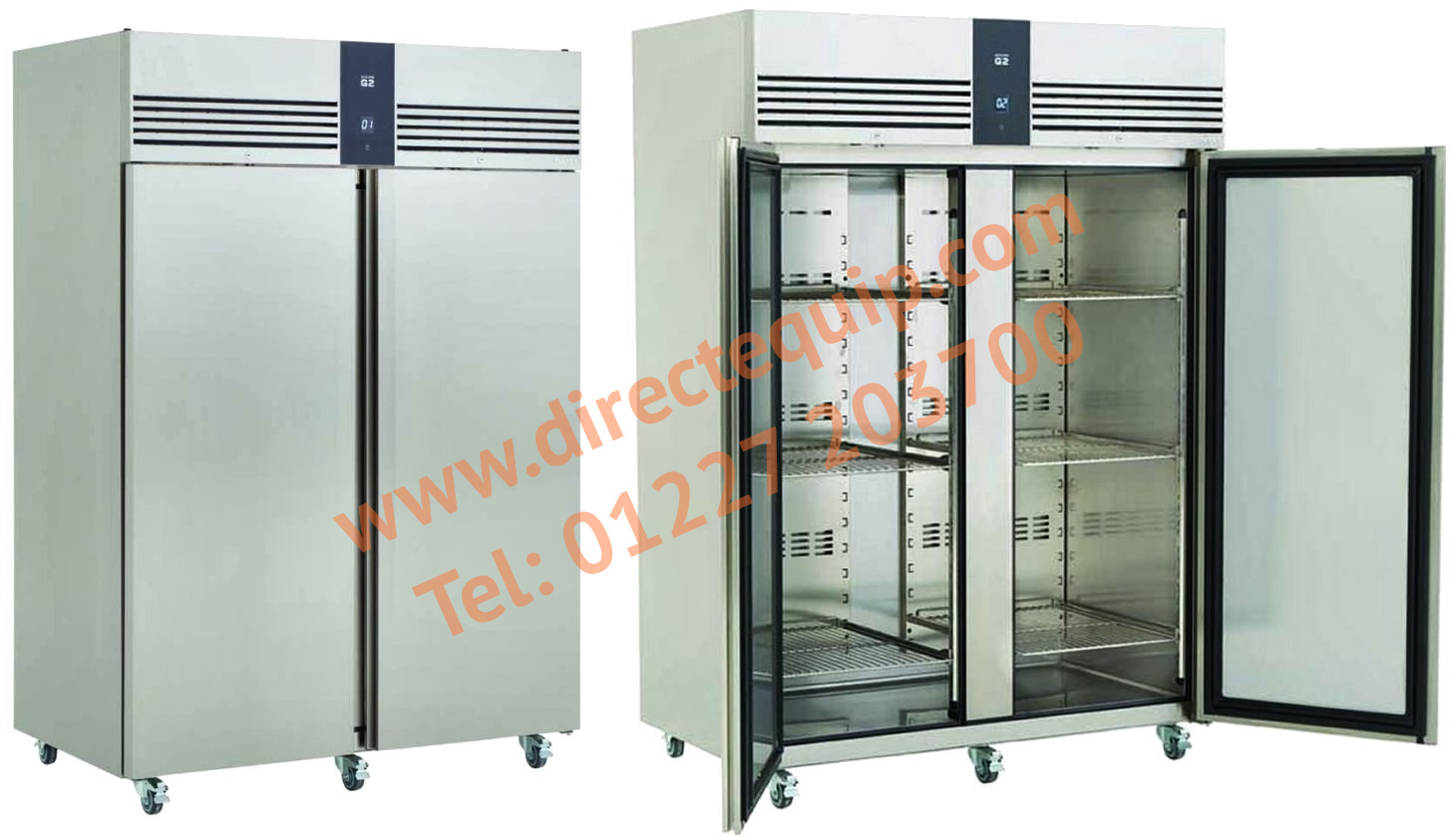 Foster EP1440H 2 Door Upright Fridge 1350Ltr