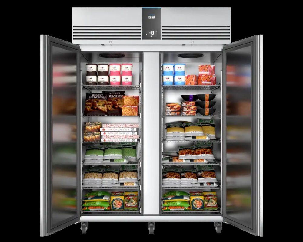 Foster EP1440L 2 Door Upright Freezer 1350Ltr
