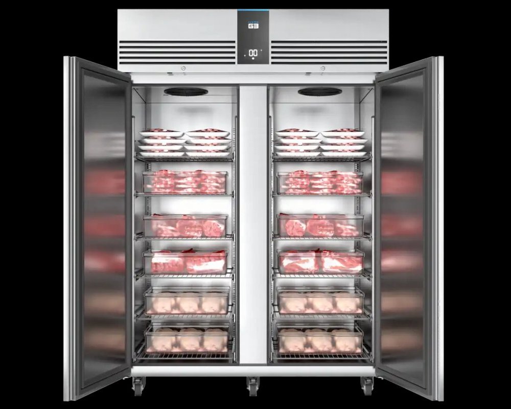 Foster EP1440 2 Door Upright Meat Fridge 1350Ltr