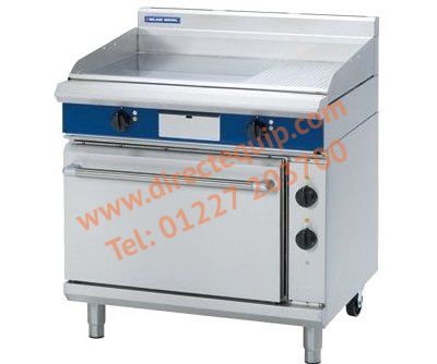 Blue Seal EP506 Electric Griddle Static Oven Range W900mm