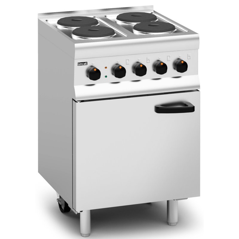 Lincat ESLR6C 4 Plate Electric Range Oven  W600mm