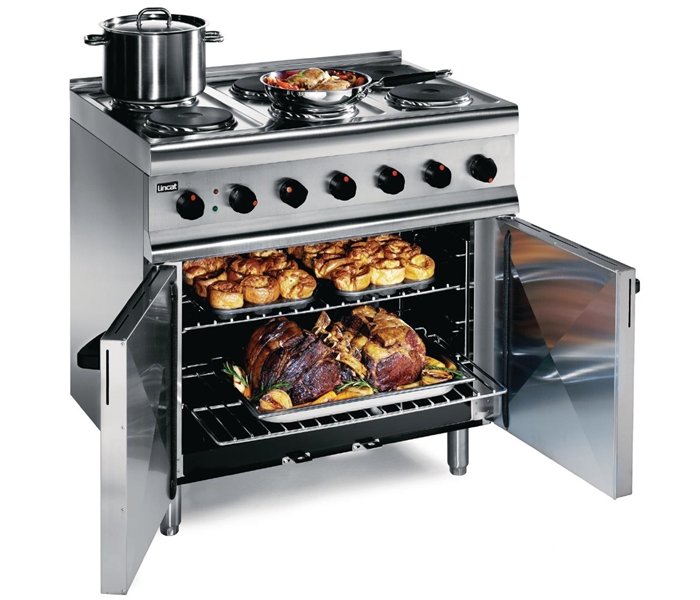 Lincat ESLR9C 6 Plate Electric Range Oven W900mm
