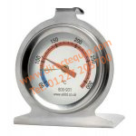 Stainless steel oven thermometer with 45mm dial.