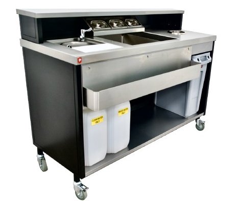 Parry EV-U Mobile Events Bar with Upstand