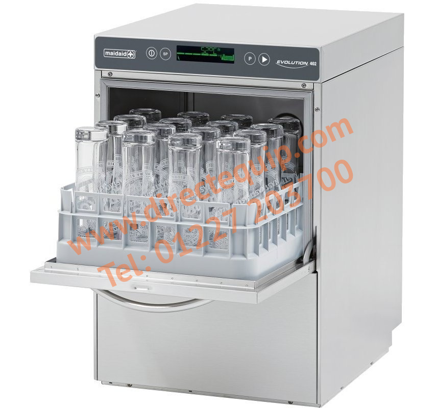 Maidaid Evolution EVO402 & EVO425WS Glasswashers 400mm Basket