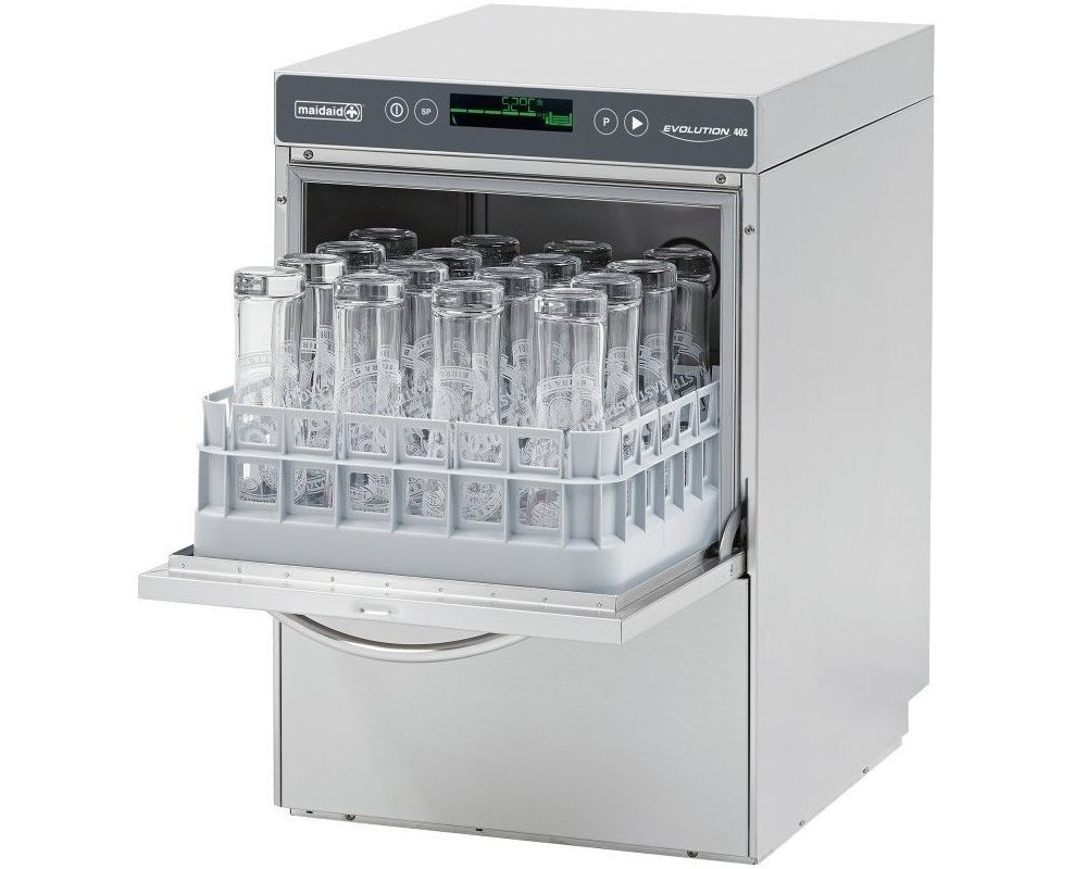 Maidaid Evolution Glasswasher With Internal Water Softener (EVO425WS)