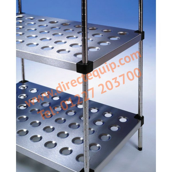 Stainless Steel Perforated Racking 3 Tier