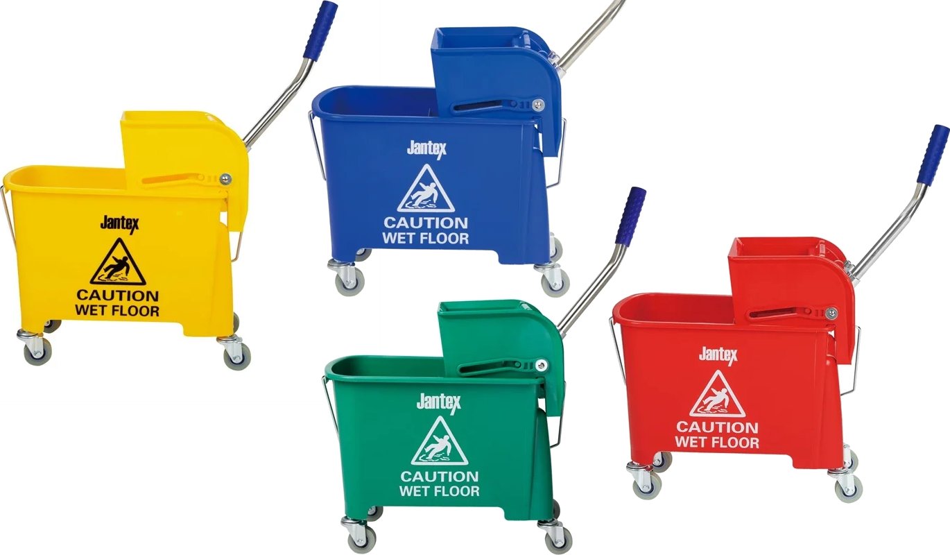 Jantex 15Ltr Kentucky Mop Bucket and Wringer