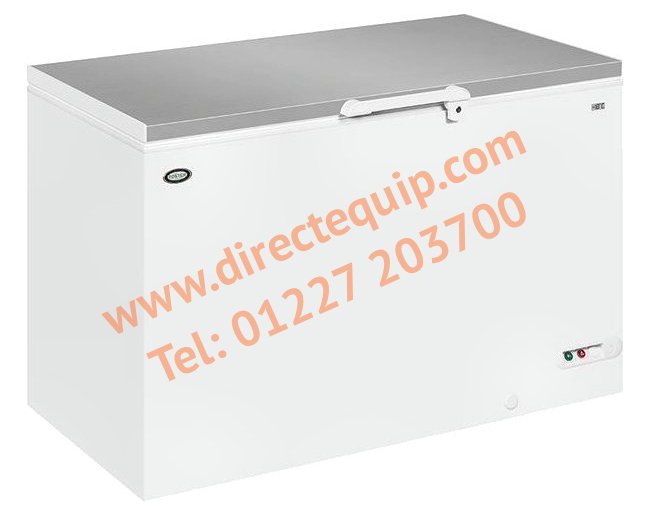 Foster FCF405 Chest Freezer with Stainless Steel Lid