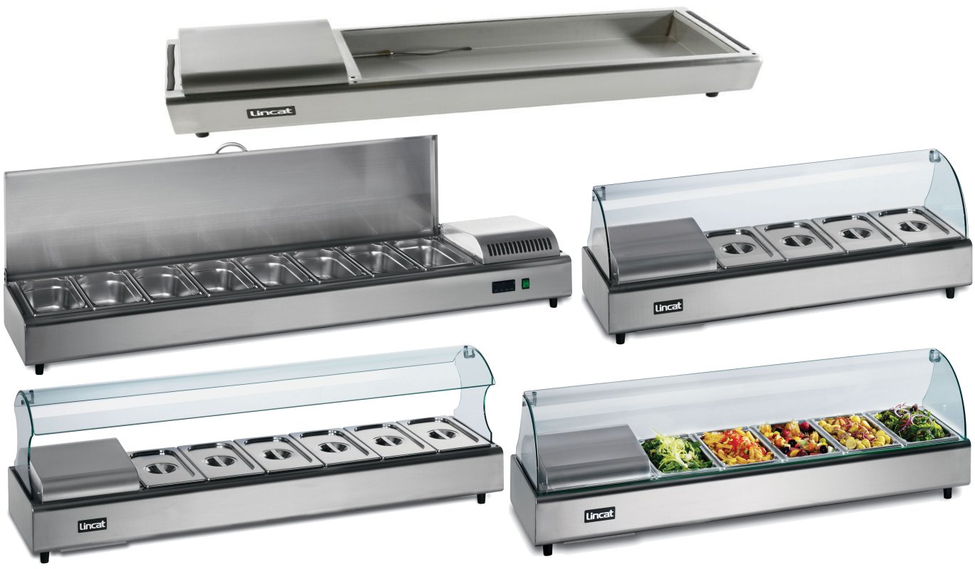 Lincat Food Display Bars in 5 Sizes FDB