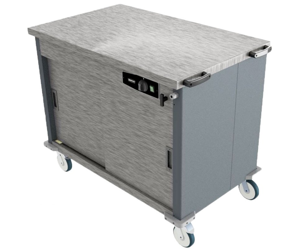 Moffat 3FHCM Mobile Hot Cupboard W1124mm Cap: 3 x 1/1GN