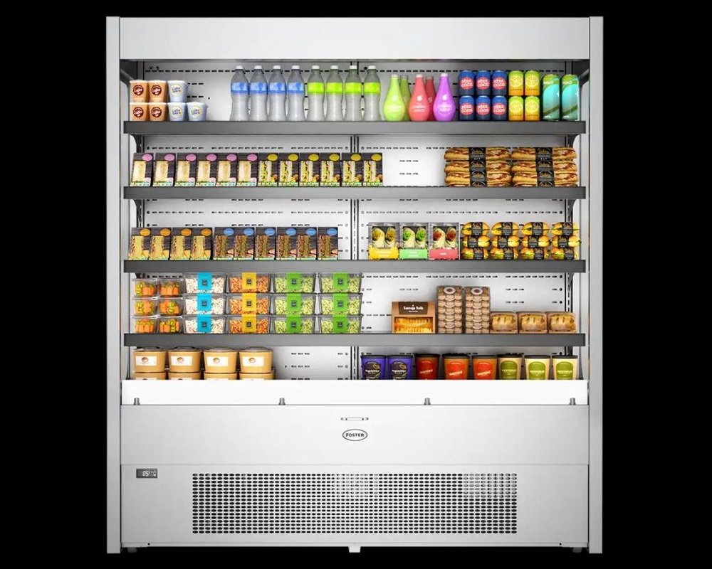 Foster FMPRO1800NG Multideck with Nightblind W1795mm