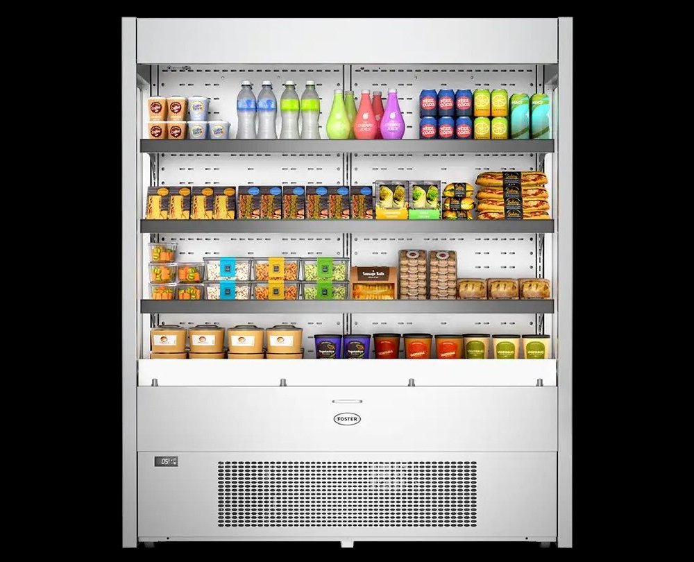 Foster FMSLIM1500NG Slimline Multideck with Nightblind W1495mm