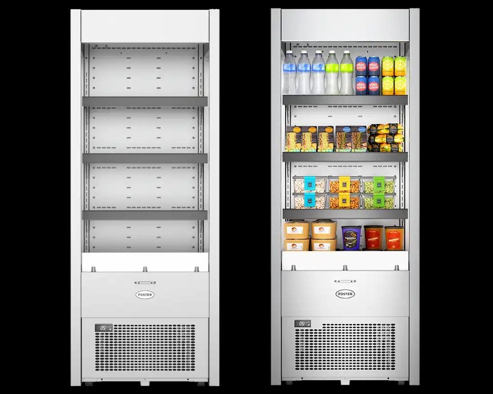 Foster FMSLIM700NG Slimline Multidecks with Nightblind W695mm