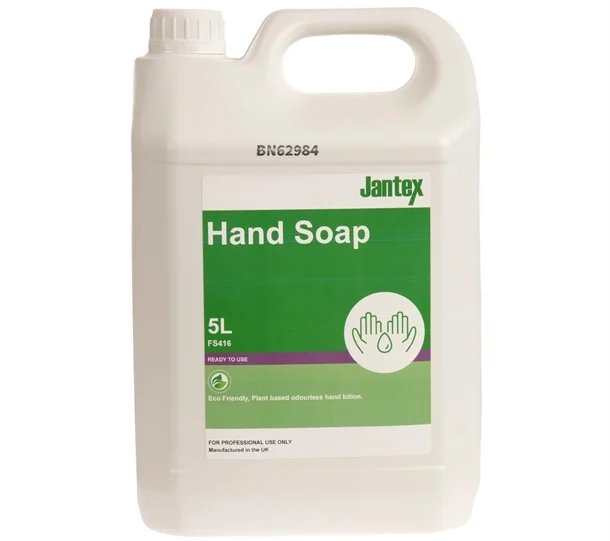 Jantex Green Hand Soap Lotion Ready To Use 5Ltr