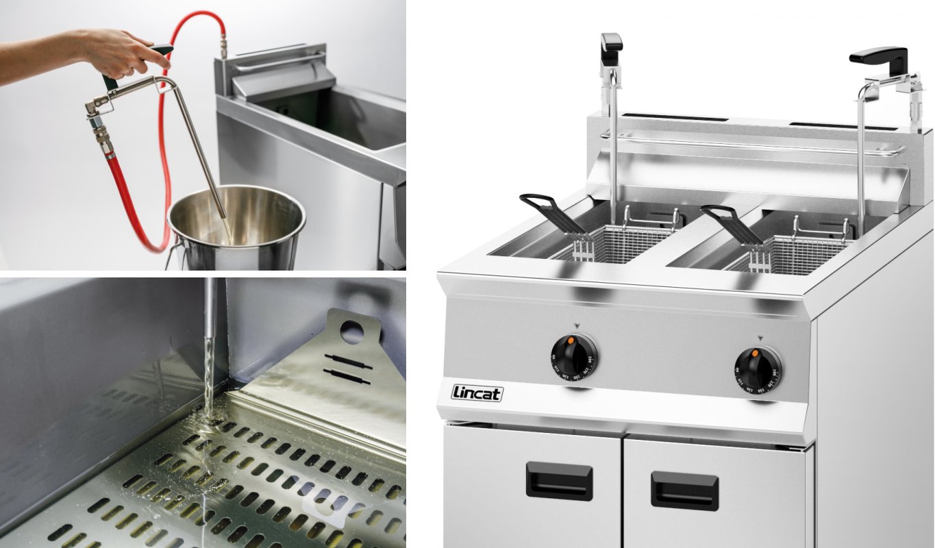 Gas Fryers with Filtration