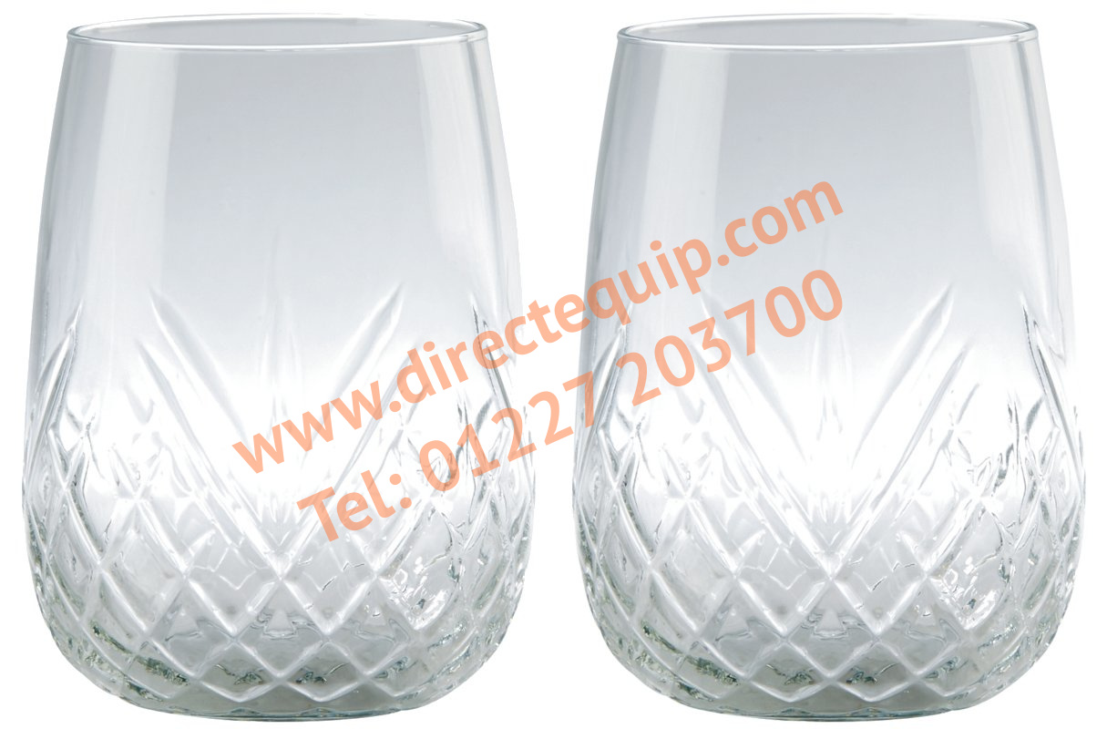 Stemless Rococo Glasses