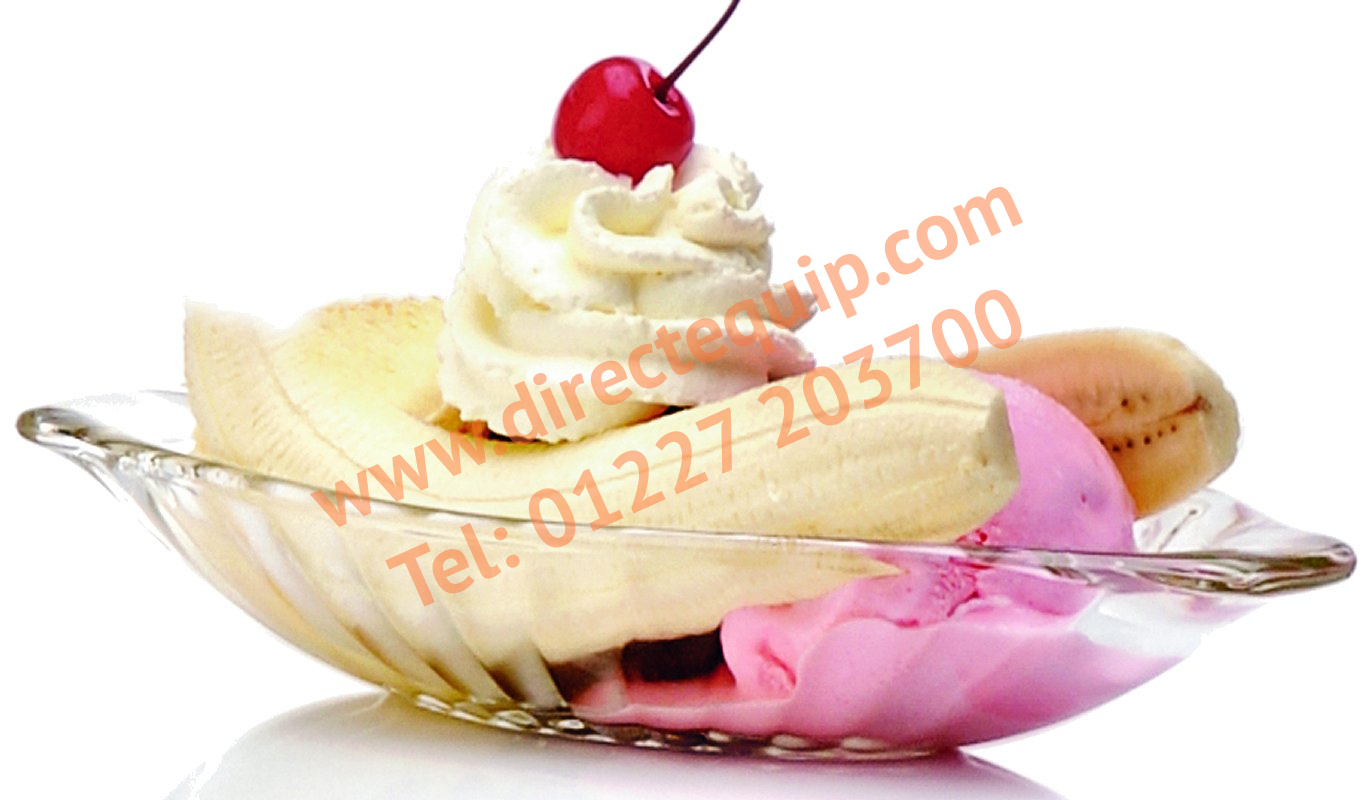 Alaska Banana Split Dishes