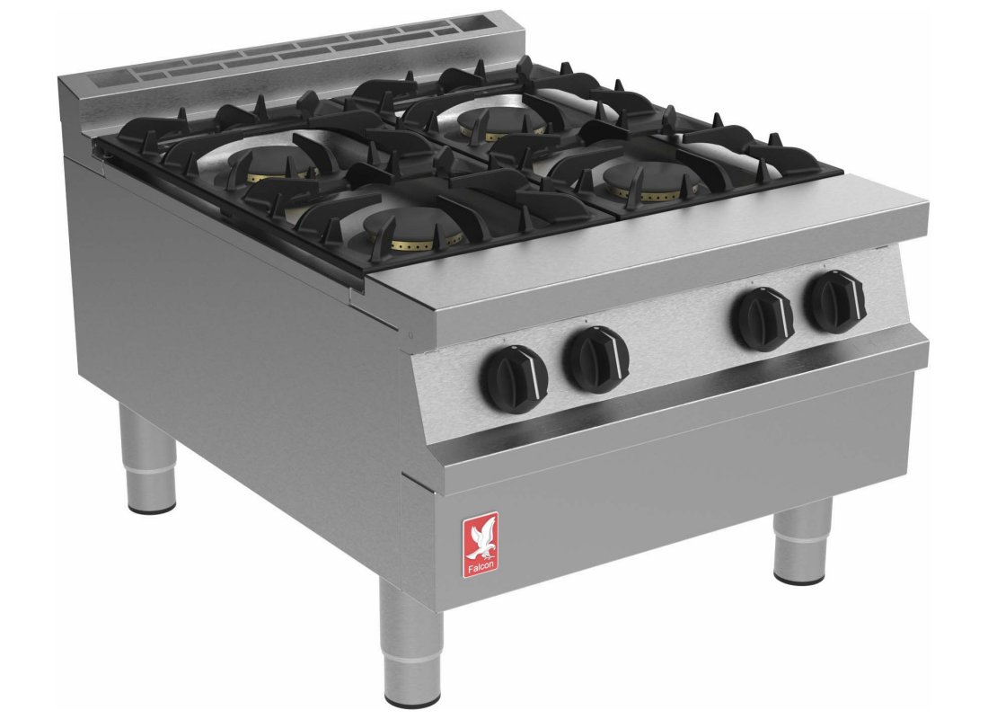 Falcon Dominator G3124 4 Burner Gas Boiling Top W600mm
