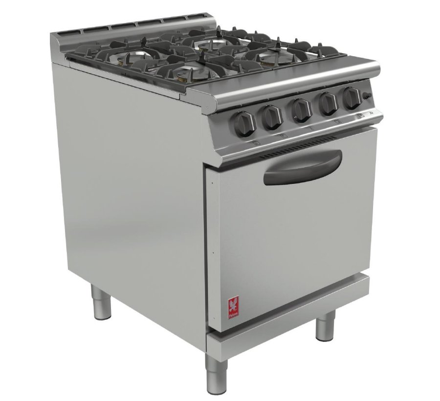 Falcon Dominator G3161D 4 Burner Gas Oven Range with Drop Down Door W600mm