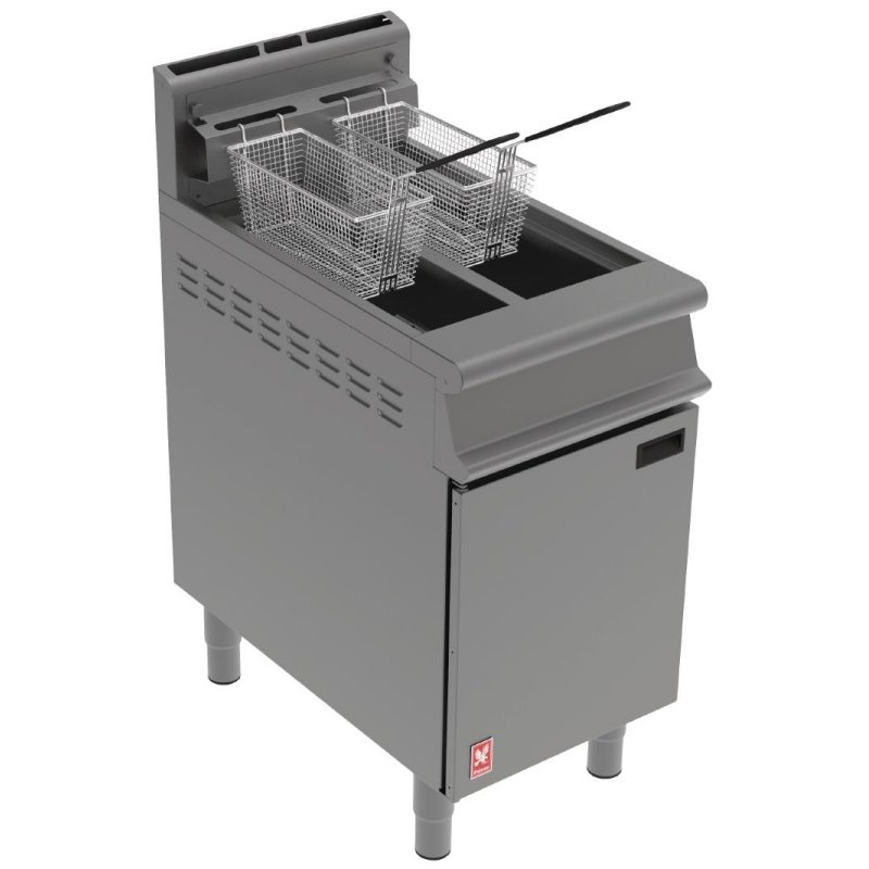 Dominator Twin Tank Gas Fryer 12.8Ltr Falcon G3845