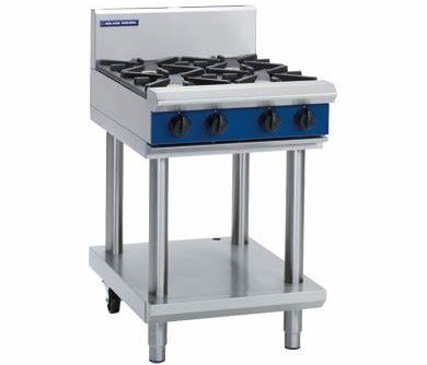 Blue Seal G514D-LS 4 Burner Gas Hob on Leg Stand W600mm