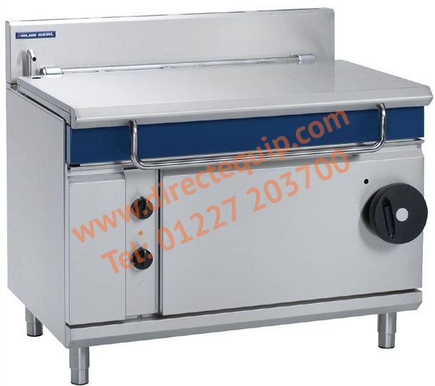 Blue Seal G580-12 Gas Bratt Pan with Manual Tilt 120Ltr