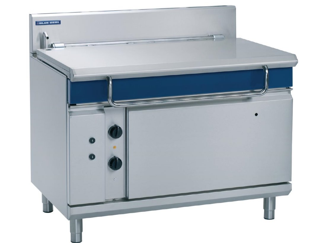 Blue Seal G580-12E Gas Bratt Pan with Electric Tilt 120Ltr