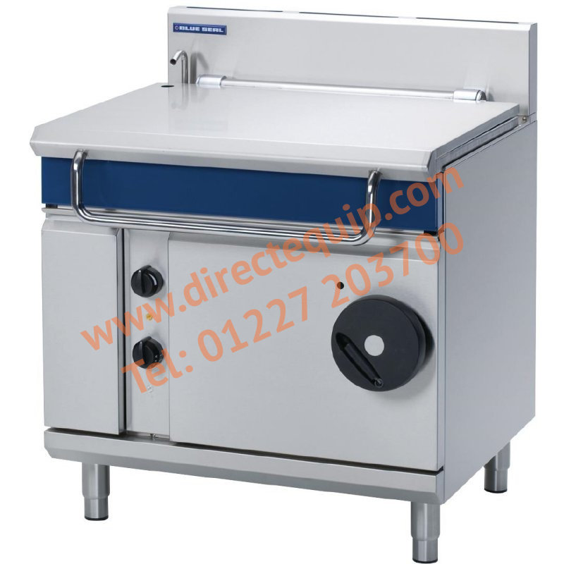 Blue Seal G580-8 Gas Bratt Pan with Manual Tilt 80Ltr