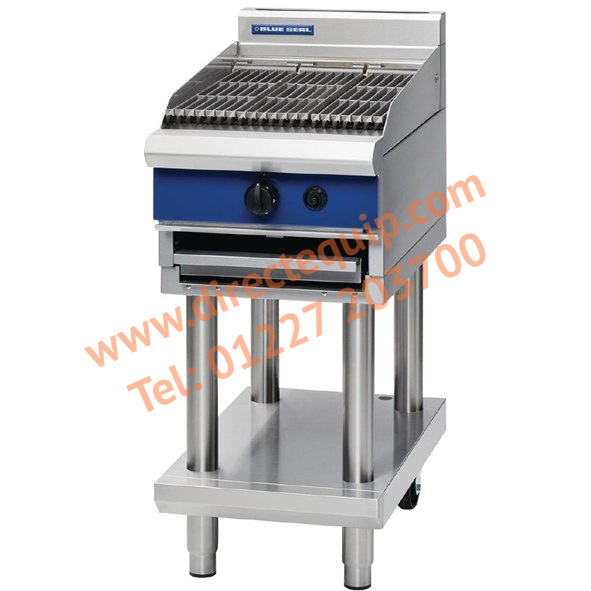Blue Seal G593-LS Gas Chargrill on Leg Stand W450mm