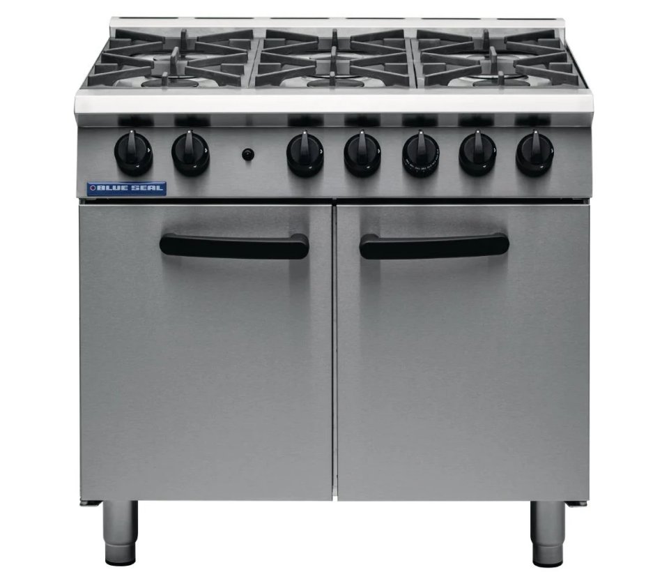 Blue Seal 6 Burner Gas Range Oven G750-6