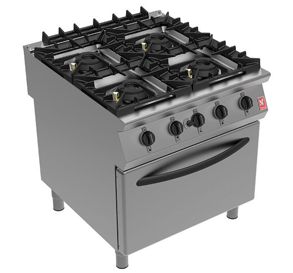 F900 4 Burner Gas Range Falcon G9184