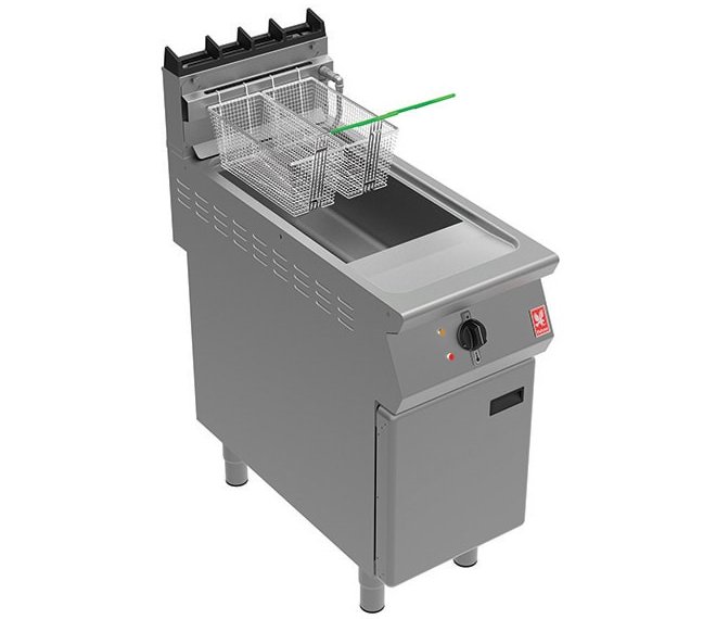Falcon F900 G9341F Single Tank Gas Fryer with Filtration 18Ltr