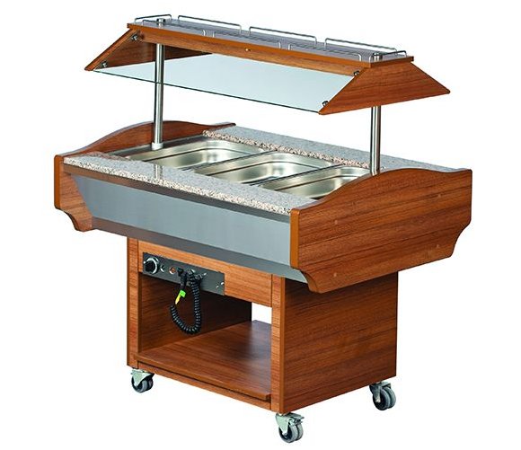 Blizzard GB3-HOT 3 x GN1/1 Hot Buffet Display