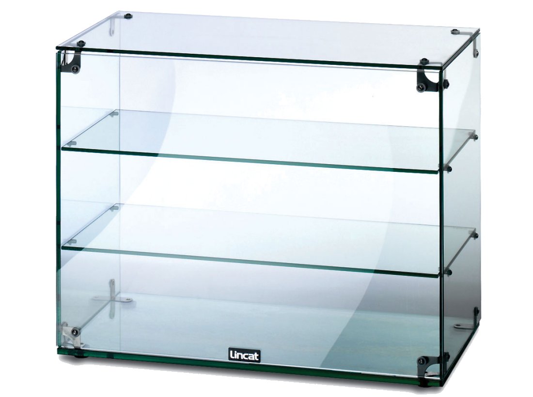 Lincat Glass Display Case Open Back GC