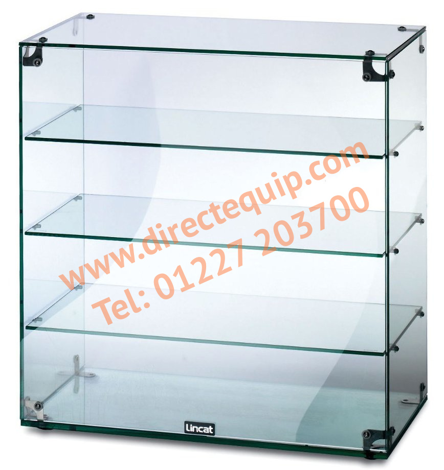 Lincat GC46 Glass Display Case with Open Back