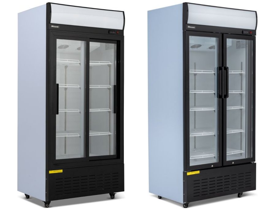 Blizzard GD630 Glass Door Merchandiser with Hinged or Sliding Doors