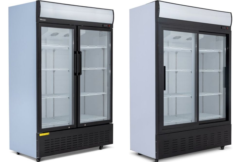 Blizzard GD900 Glass Door Merchandiser 908Ltr