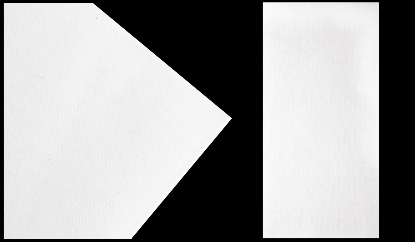 Duni White Dinner Napkins 1ply 1/8 Fold (Qty 360)