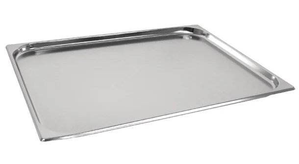 Vogue Stainless Steel 2/1 Gastronorm Pan Depth 20mm