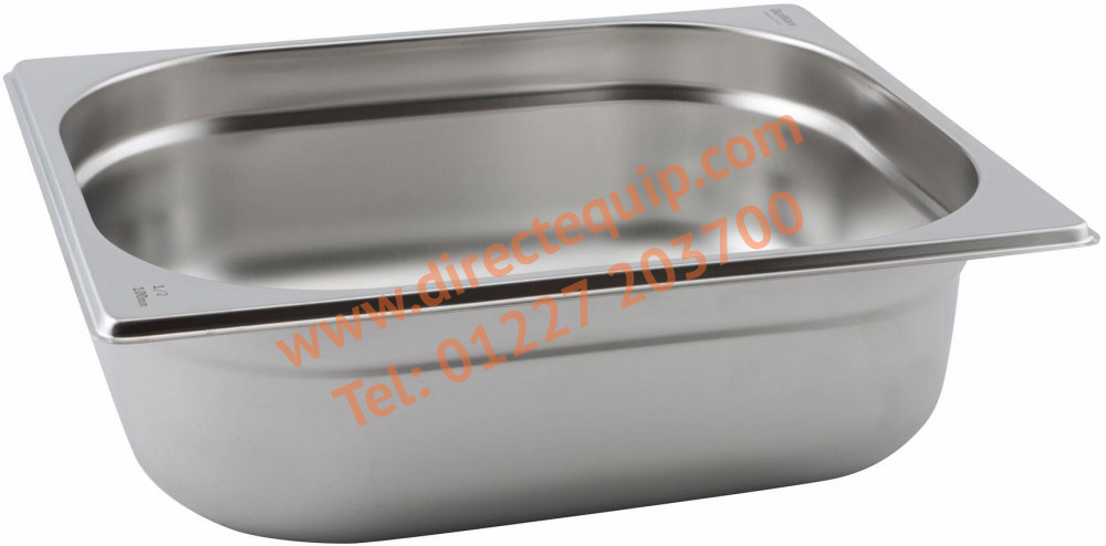 GN 1/2 Stainless Steel Gastronorm