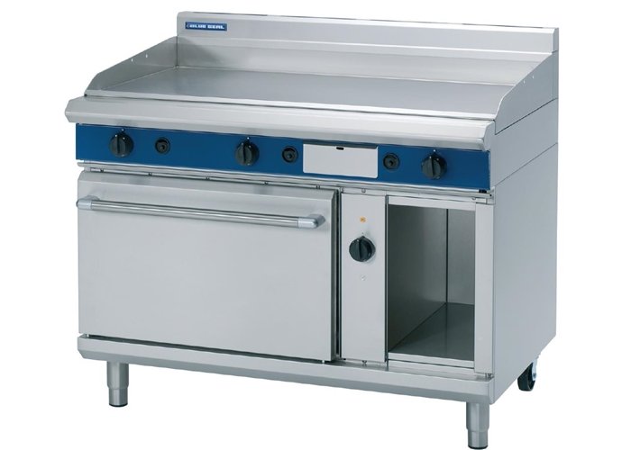 Blue Seal GPE506-8 Gas Griddle with Electric Static Oven - Evolution Series