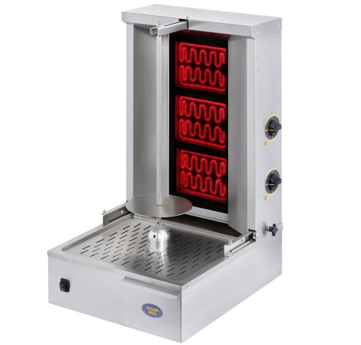 Roller Grill GR60VC Infrared Gyros Grill/Kebab Grill