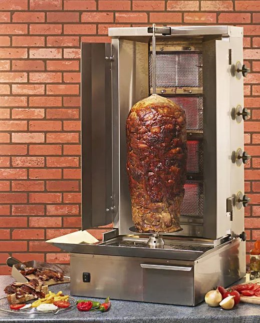 Roller Grill GR80G Gas Gyros/Kebab Grill