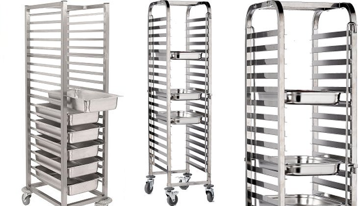 Gastronorm Racking Trolleys
