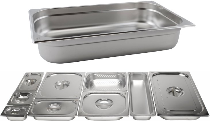 Stainless Steel Gastronorm Pans