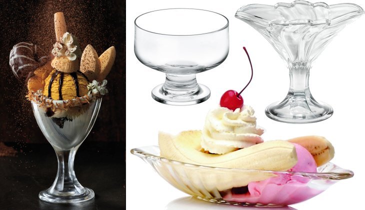 Glass Bowls & Sundae Dishes