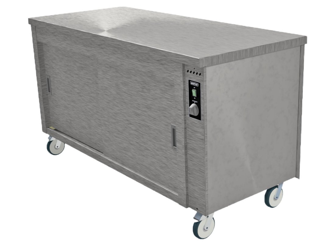 Moffat HC4 Mobile Hot Cupboard W1603mm Cap: 190 Plates, 50 Plated Meals